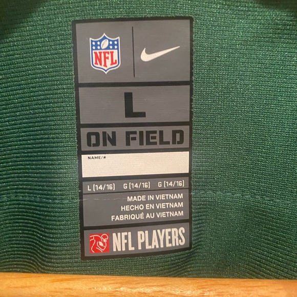 Sam Darnold #14 NY Jets Green Jersey - Picture 5 of 6